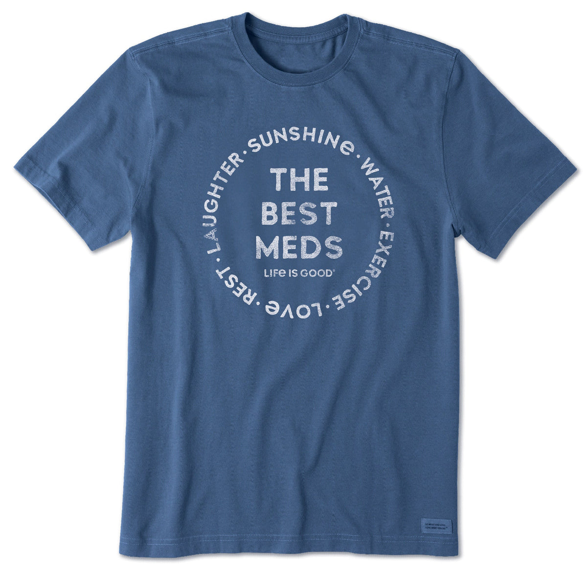 Men's The Best Meds Short Sleeve Crusher Tee
