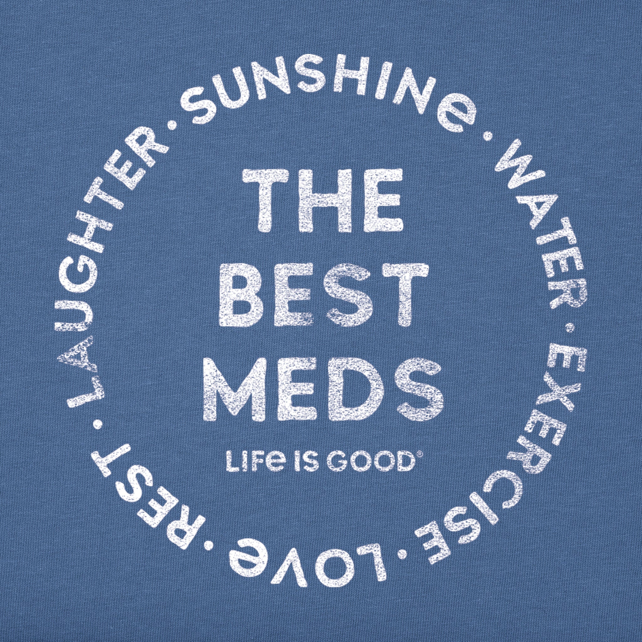 Men's The Best Meds Short Sleeve Crusher Tee