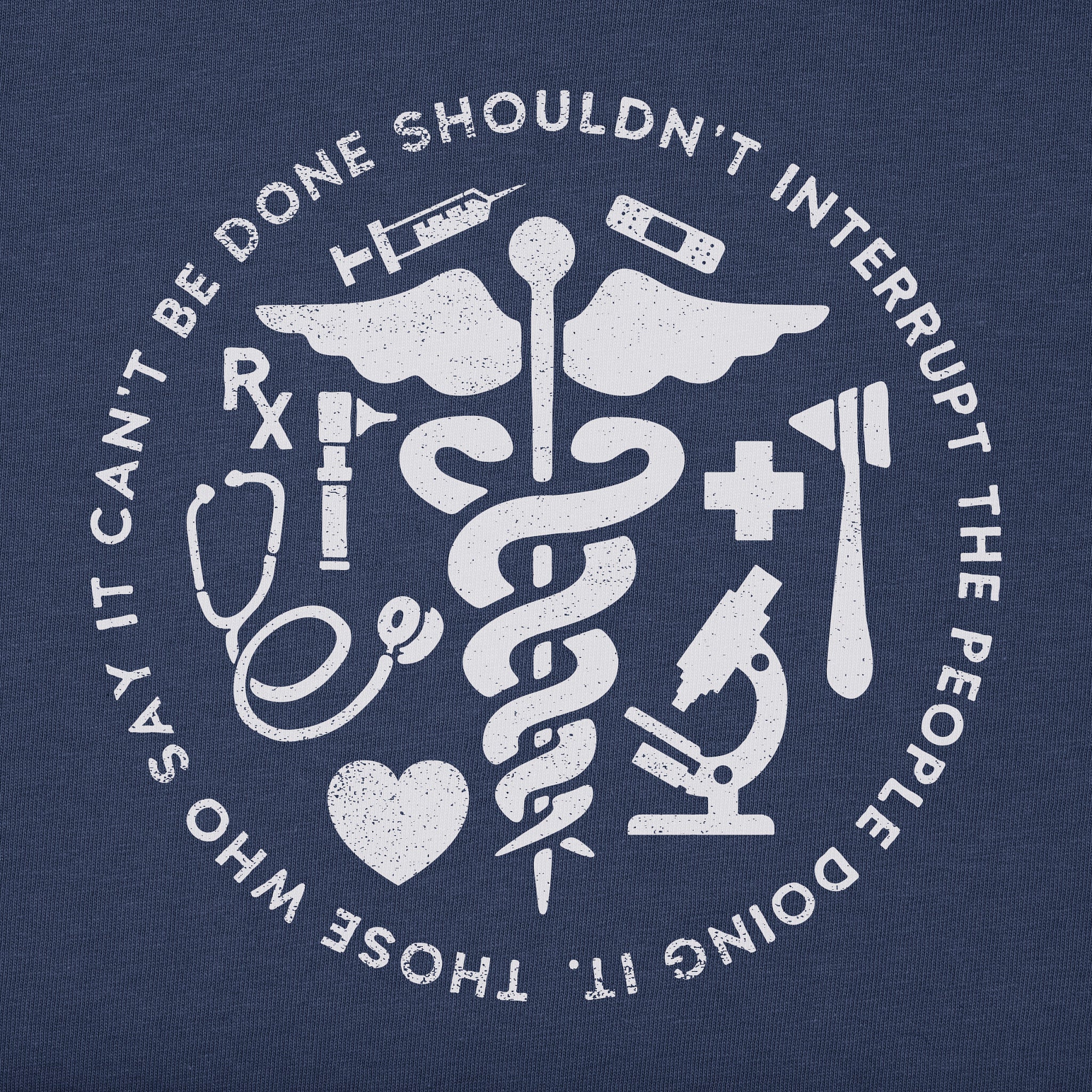 Men's Don't Interrupt The Experts Short Sleeve Crusher Tee