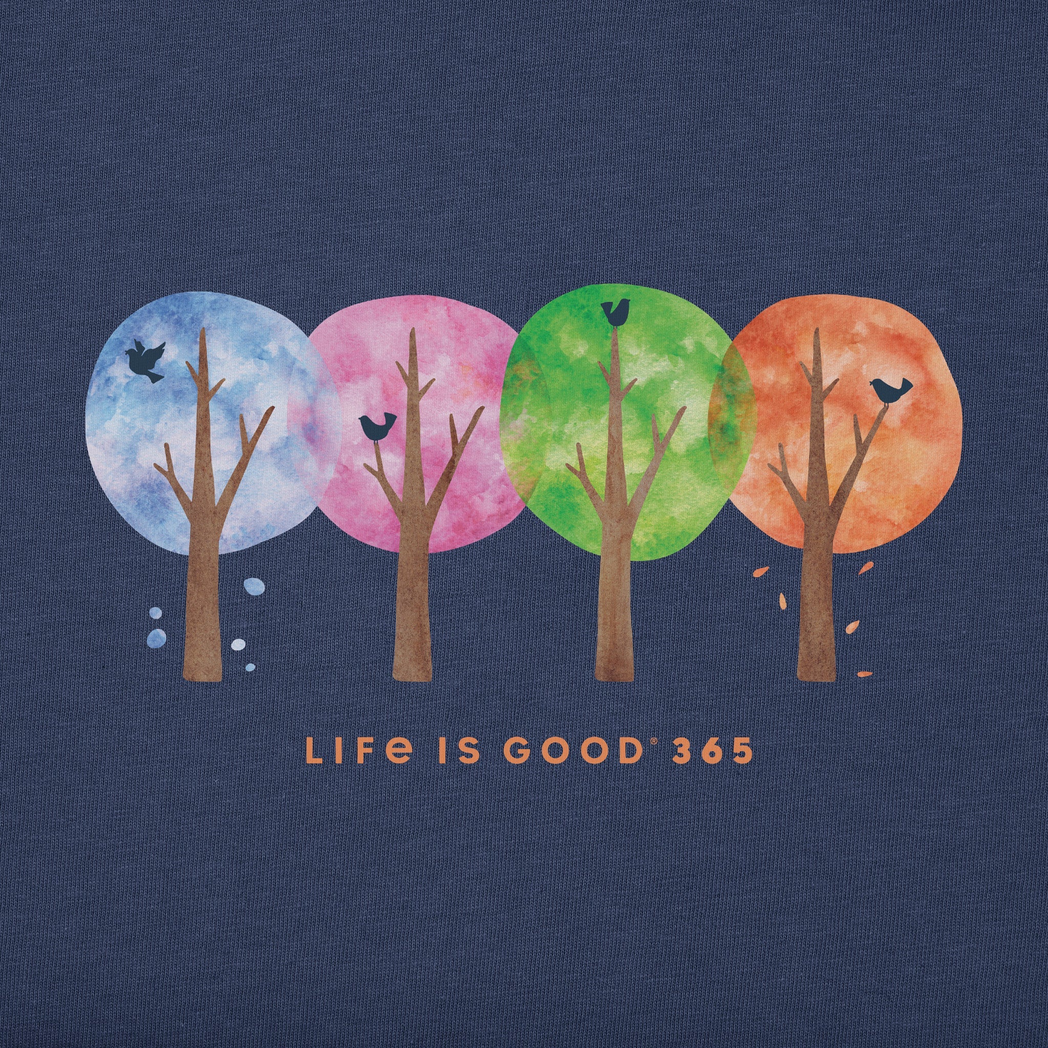 Men's 4 Season Trees Short Sleeve Crusher Tee