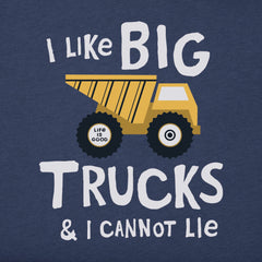 Kids I Like Big Trucks Short Sleeve Crusher Tee