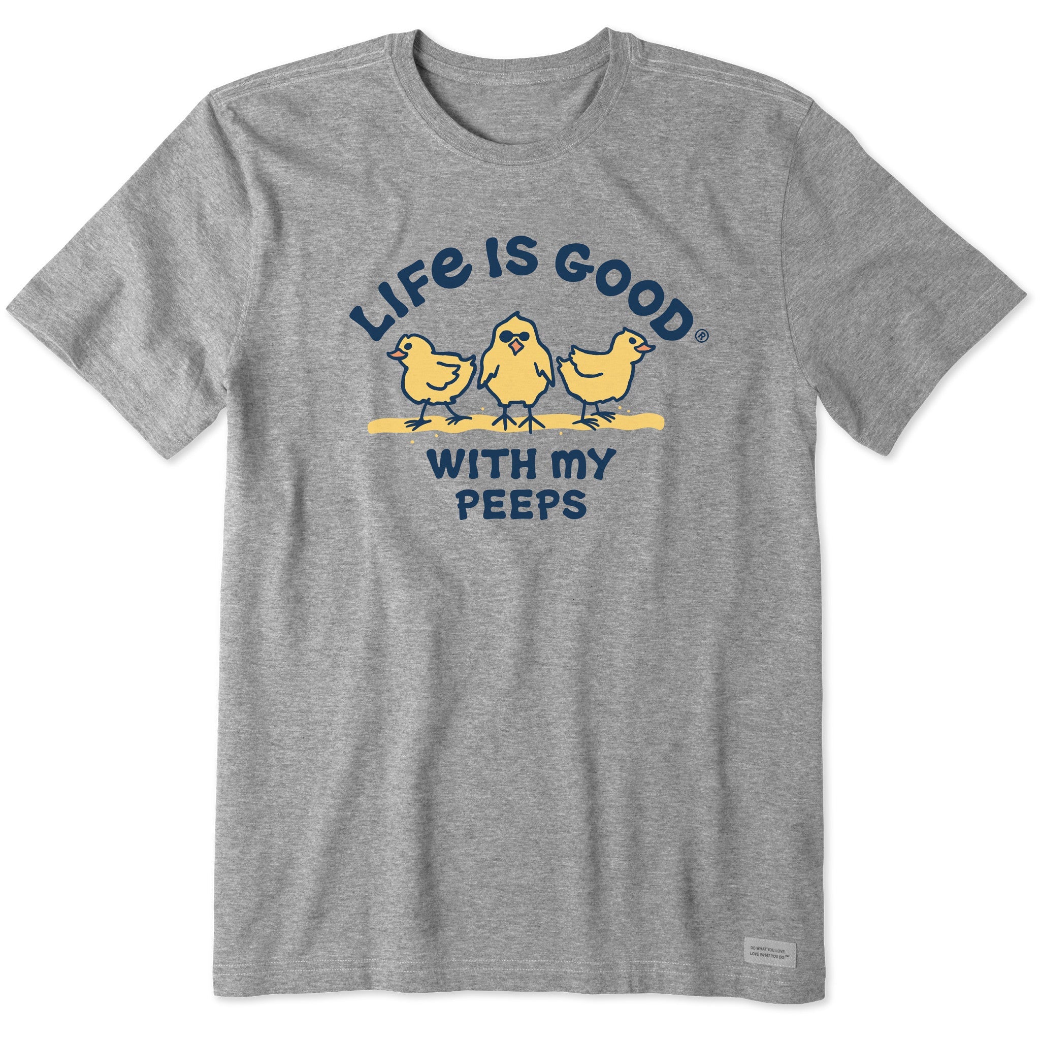 Men's LIG With My Peeps Short Sleeve Crusher Tee