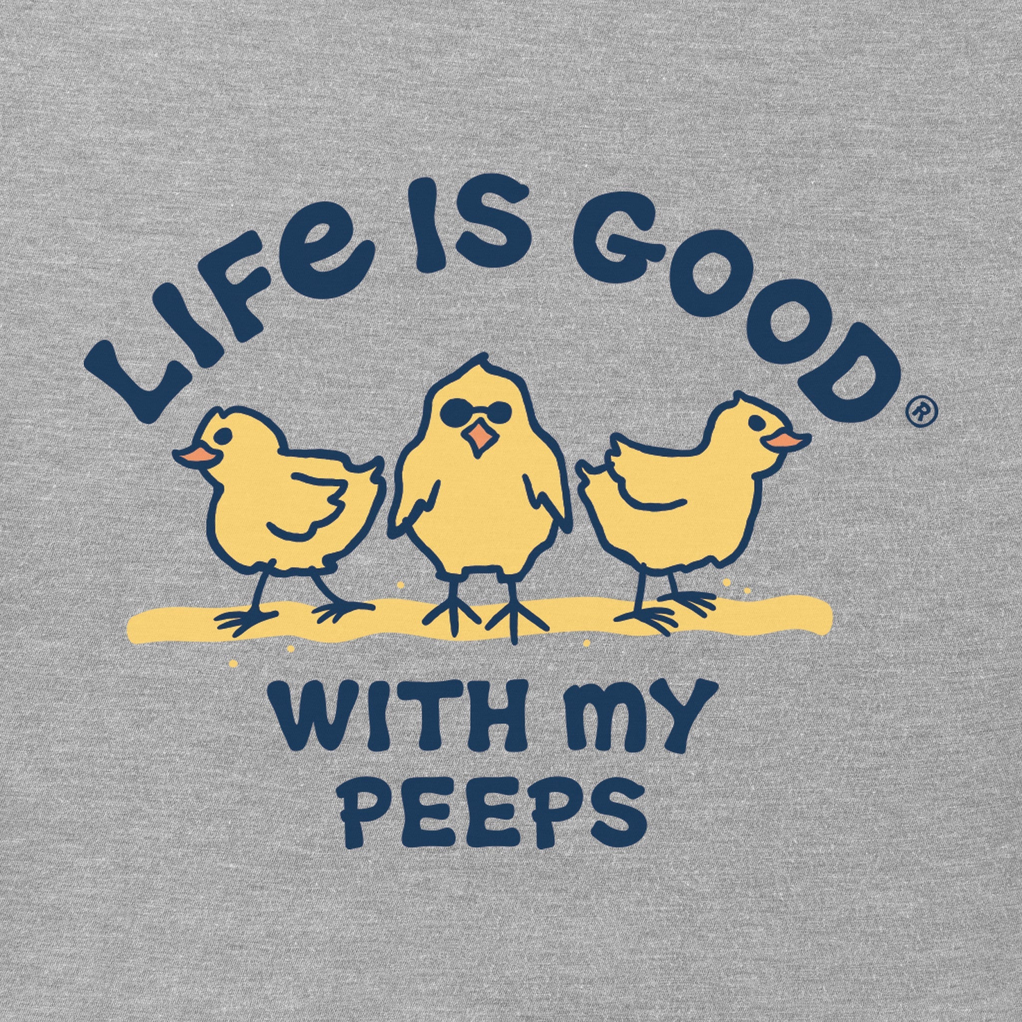Men's LIG With My Peeps Short Sleeve Crusher Tee