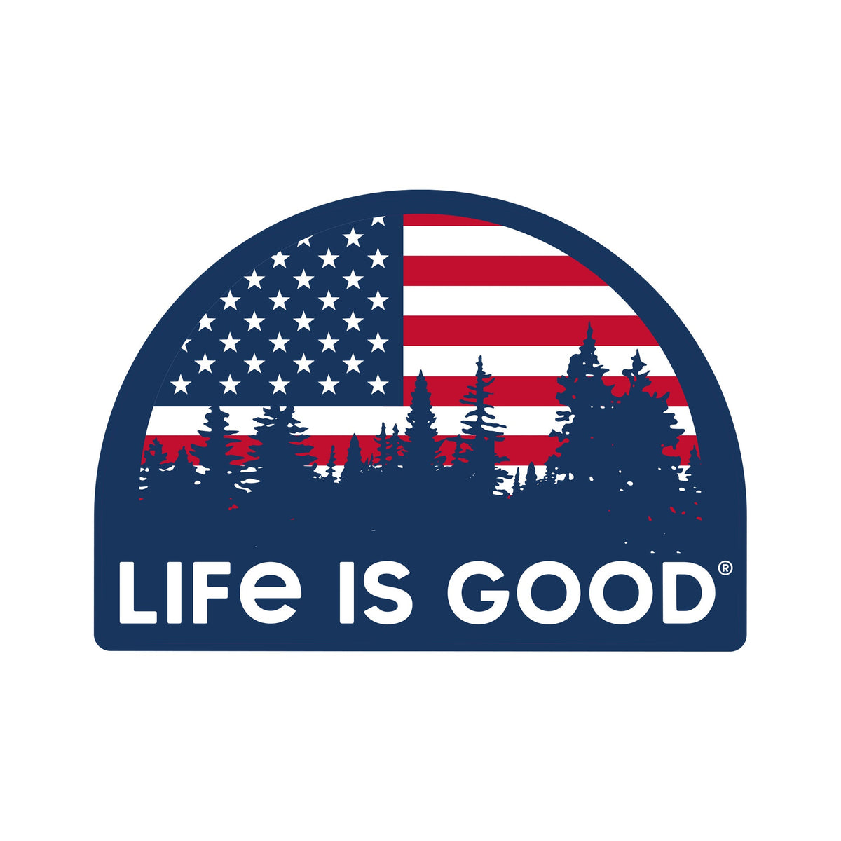 American Landscape Decal