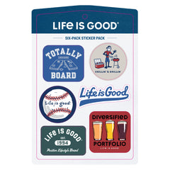 Tailgate Six-Pack Sticker Pack