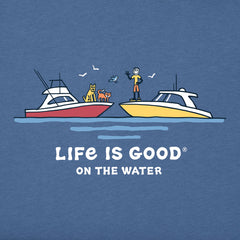 Men's Jake and Friends on the Water Short Sleeve Tee