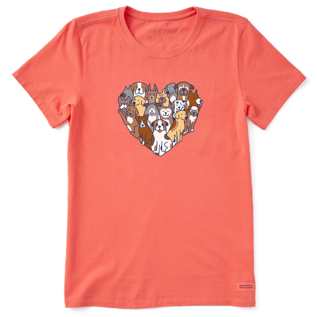 Women's Heart of Dogs Short Sleeve Tee