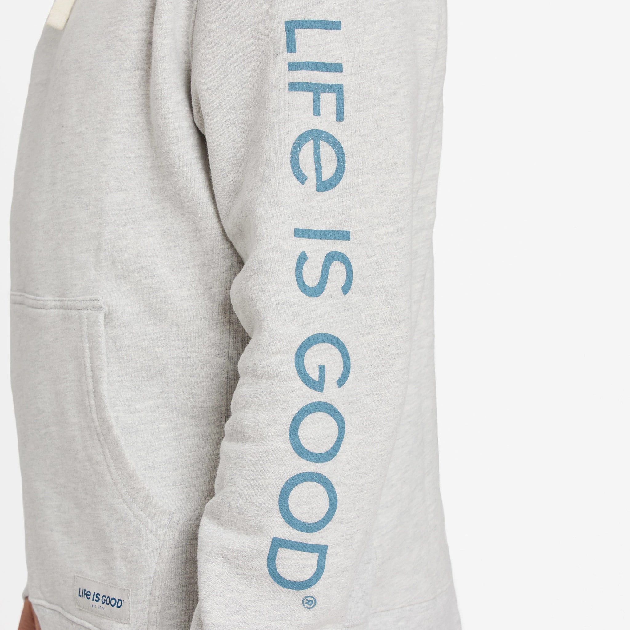 Men's Retro Palms Sun Simply True Fleece Hoodie