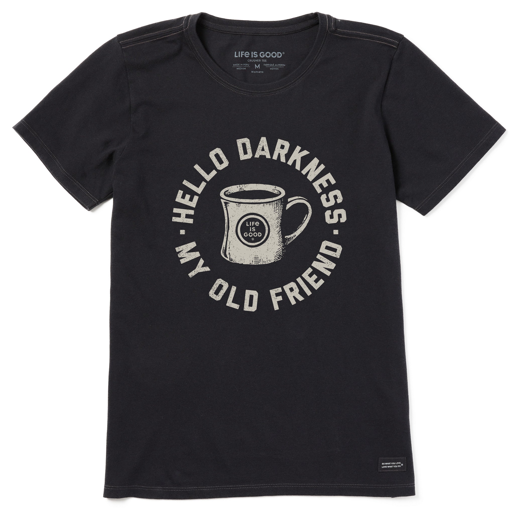 Women's Hello Darkness My Old Friend Short Sleeve Tee