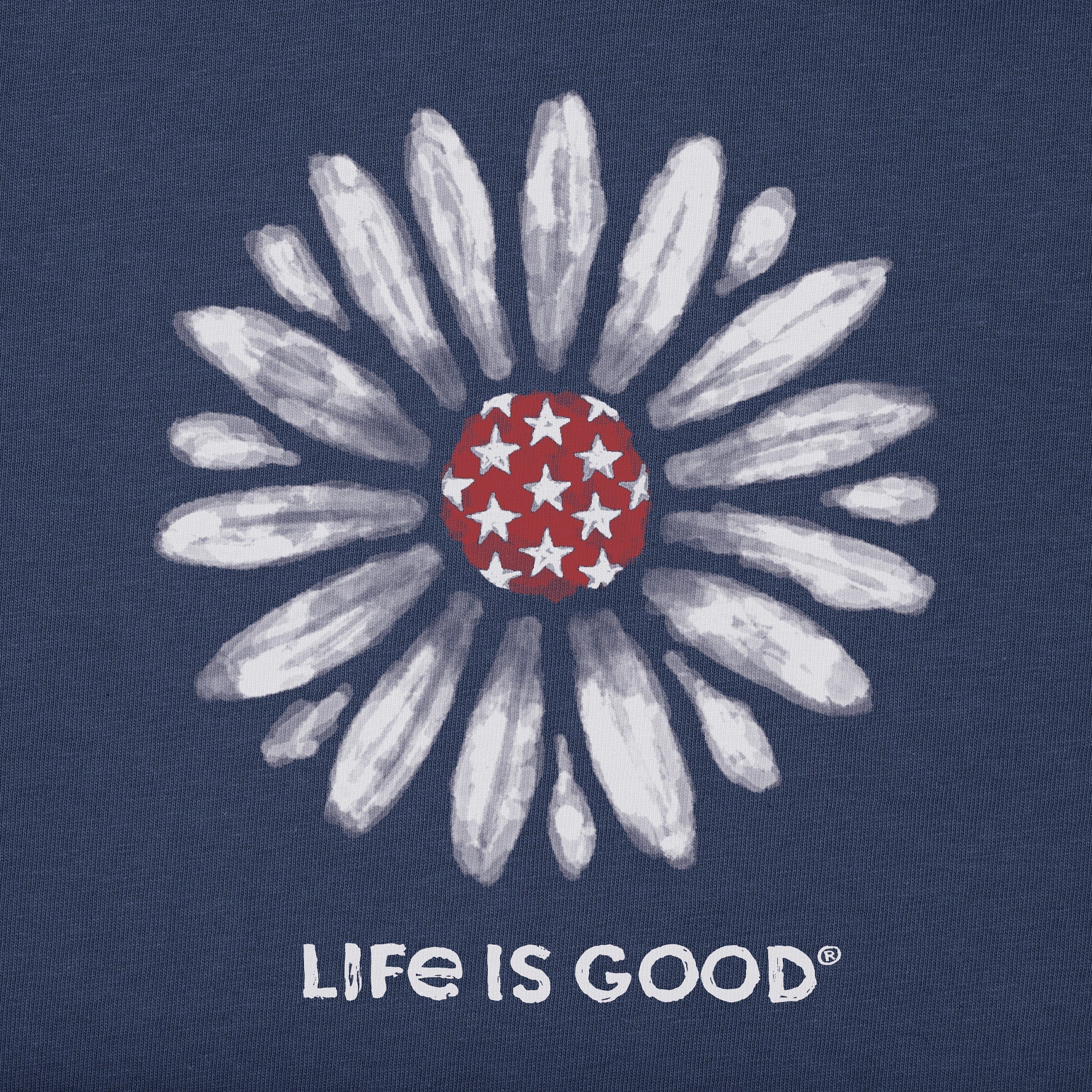 Women's Americana Daisy Short Sleeve Vee