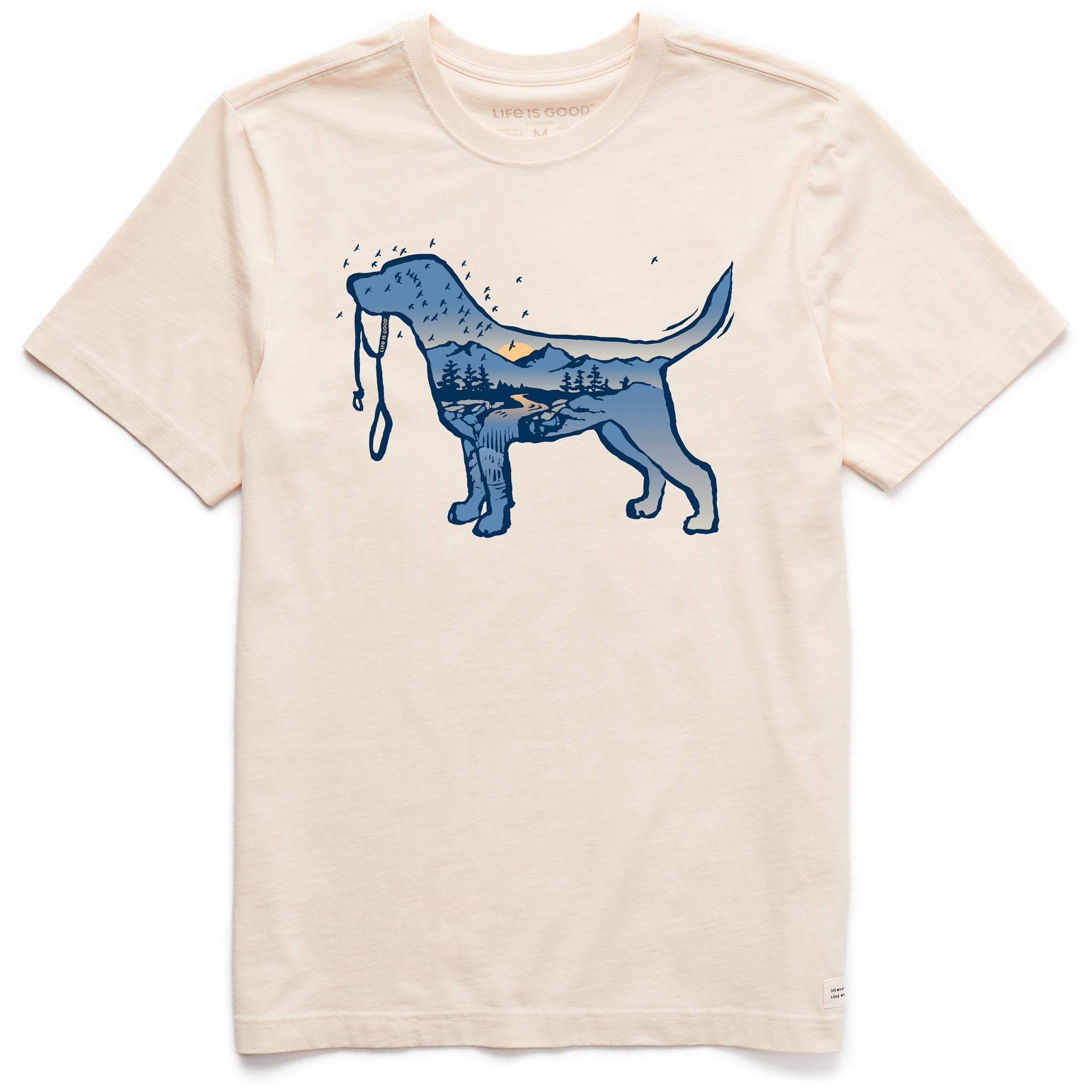 Men's Macro Micro Dogscape Short Sleeve Crusher Tee