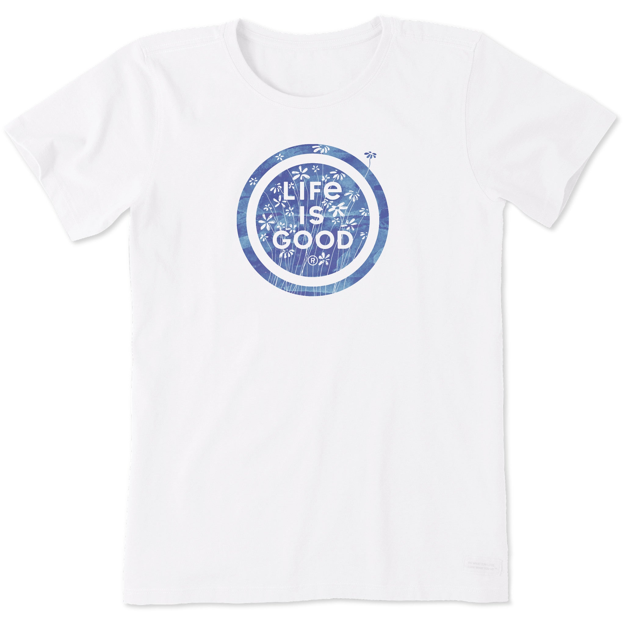 Women's Fine Daisy Coin Short Sleeve Tee