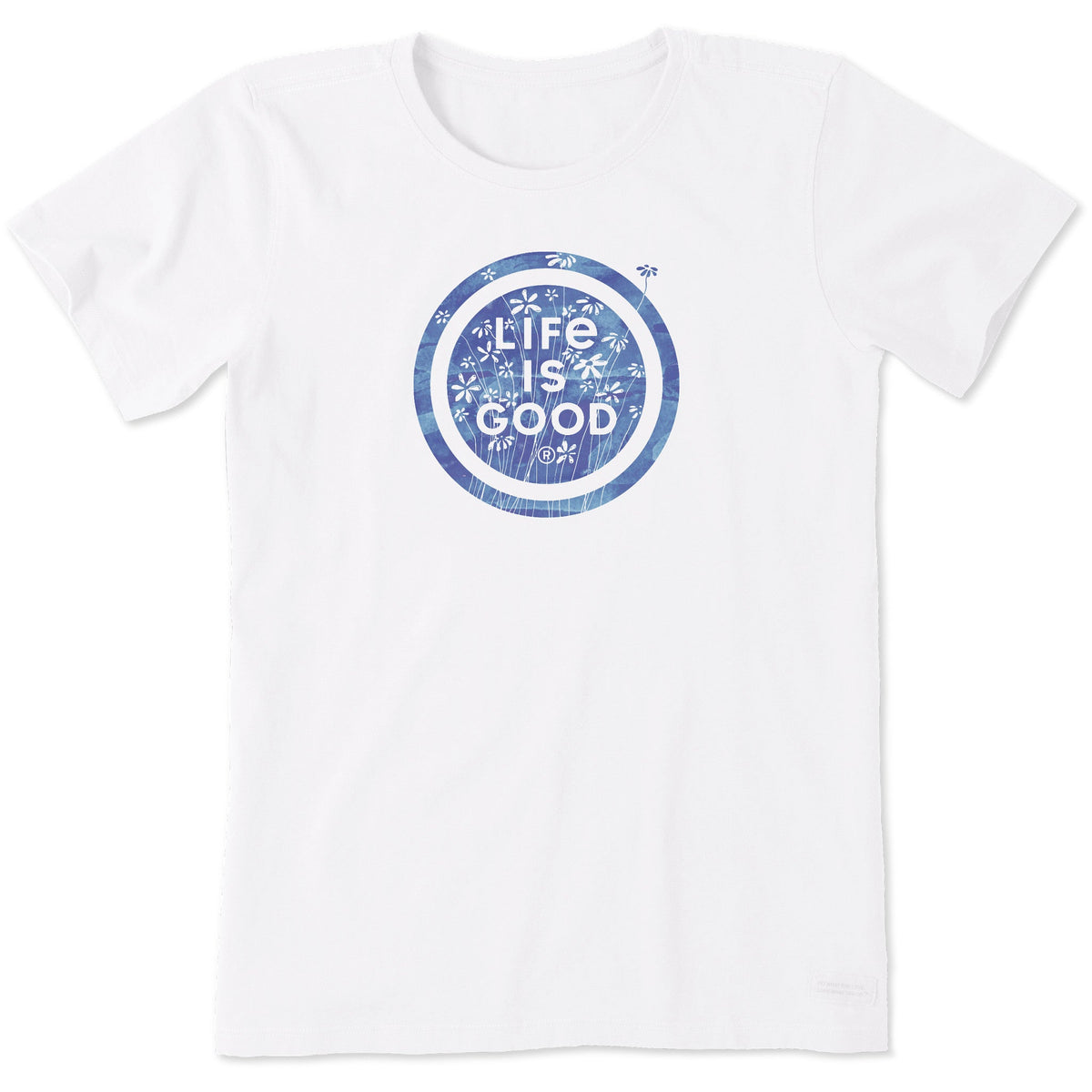 Women's Fine Daisy Coin Short Sleeve Tee