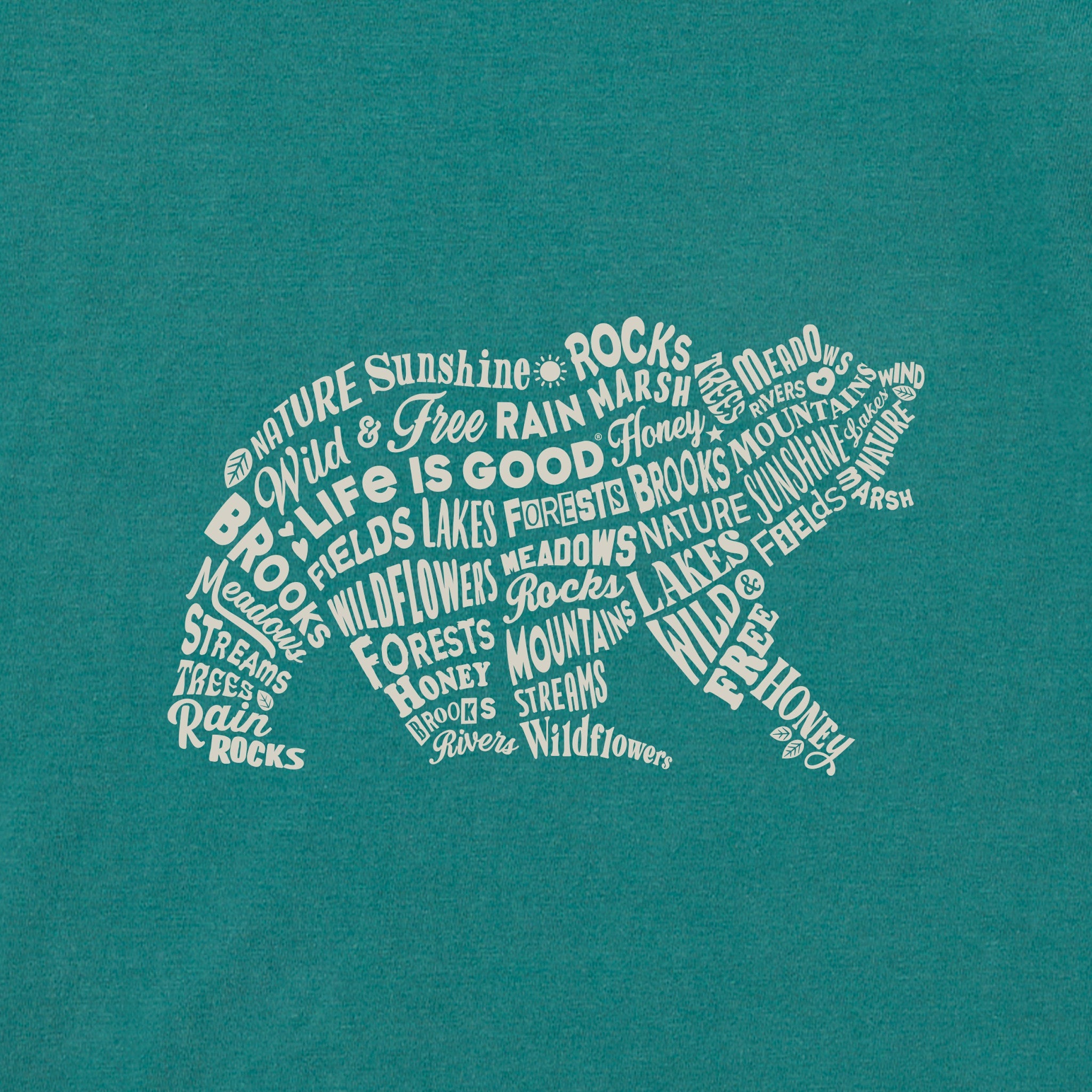 Men's Nature's Grizzly Short Sleeve Tee