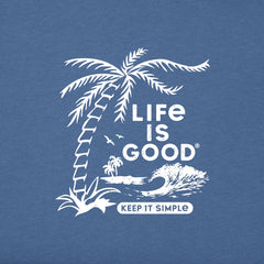 Women's Keep it Simple Palms Short Sleeve Tee
