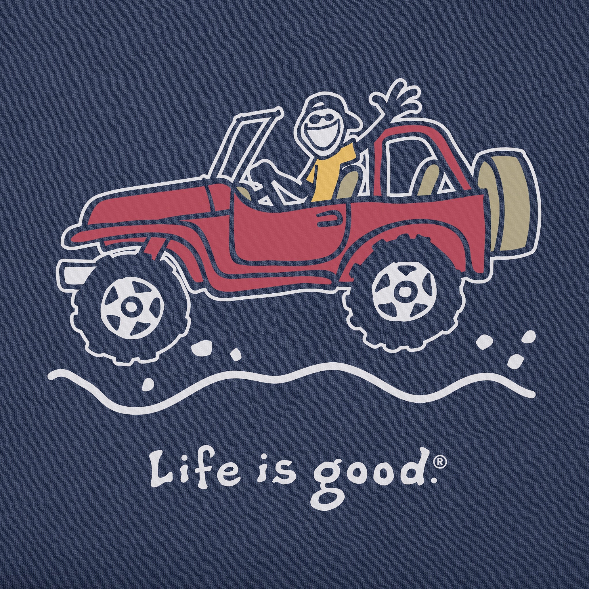 Men's Offroad Jake Short Sleeve Crusher Tee