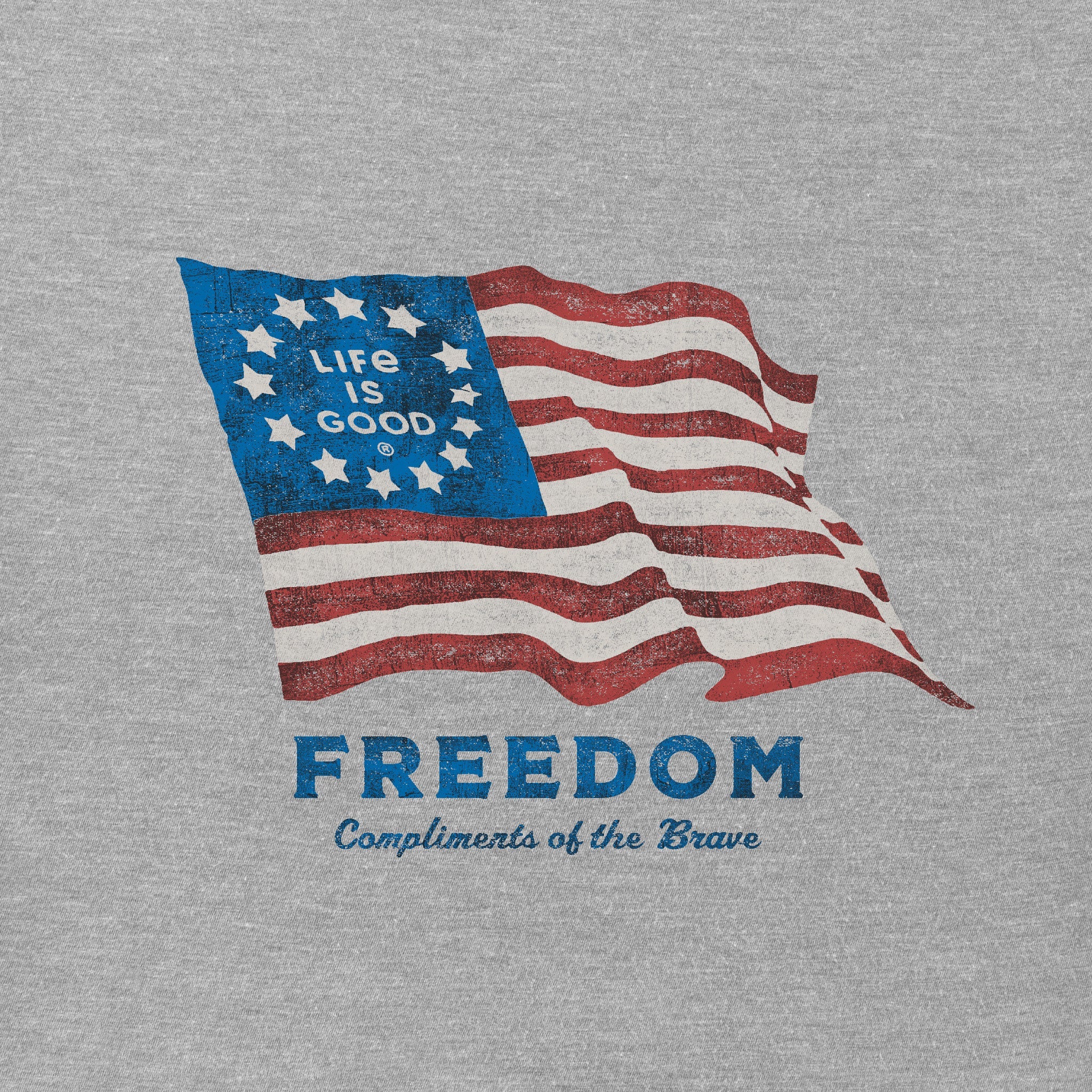 Women's Compliments of the Brave Short Sleeve Crusher Vee