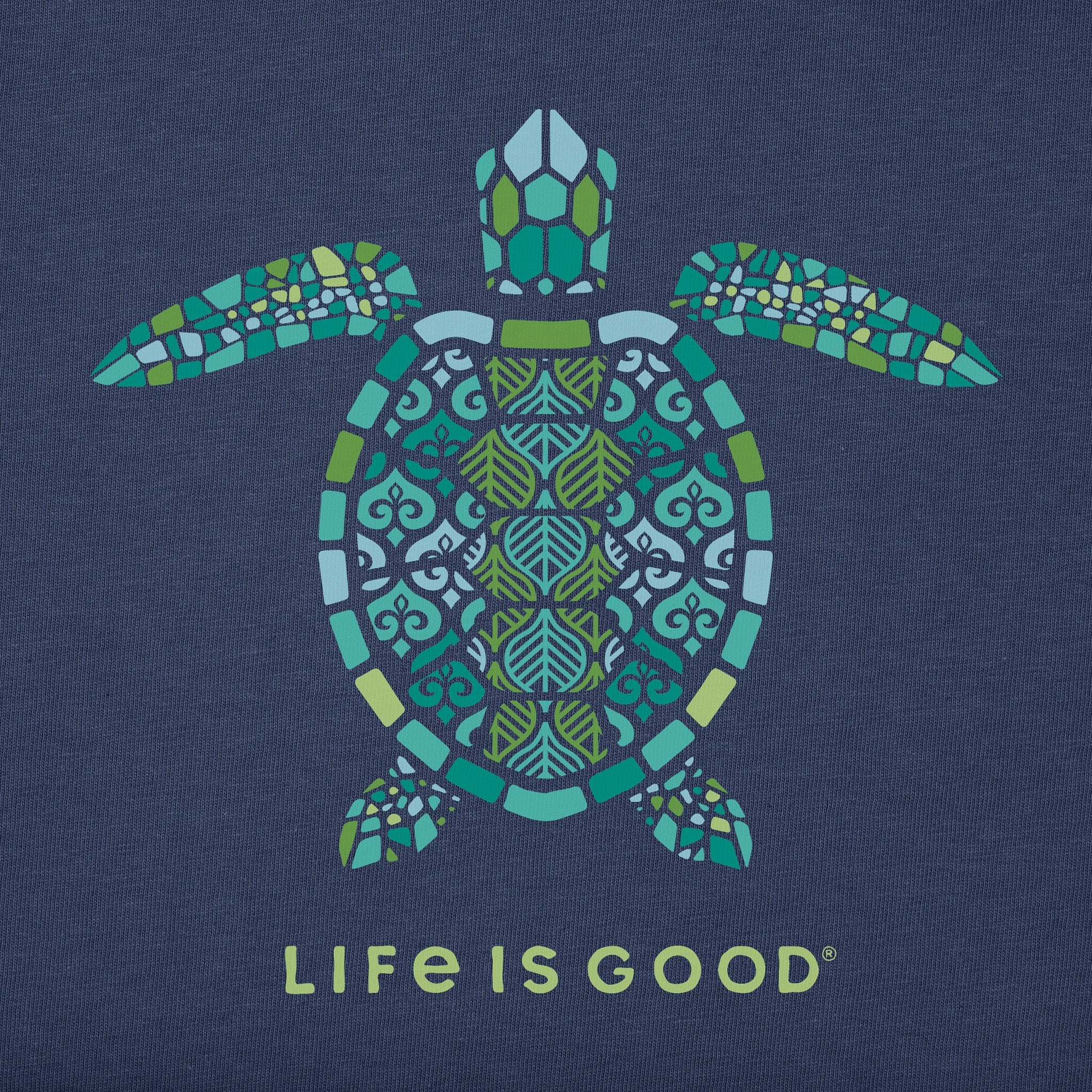 Men's Mandala Turtle Short Sleeve Tee
