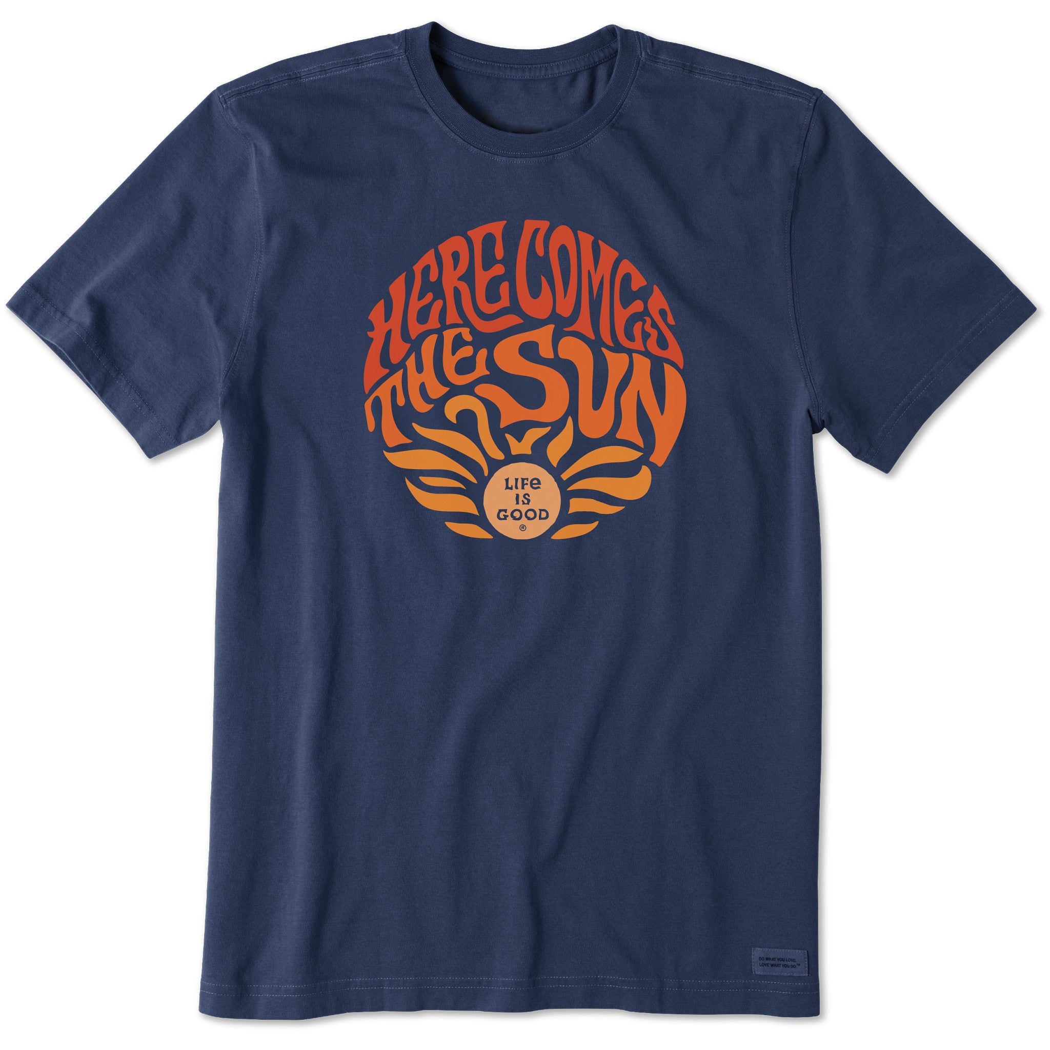 Men's Trippy Here Comes the Sun Short Sleeve Tee