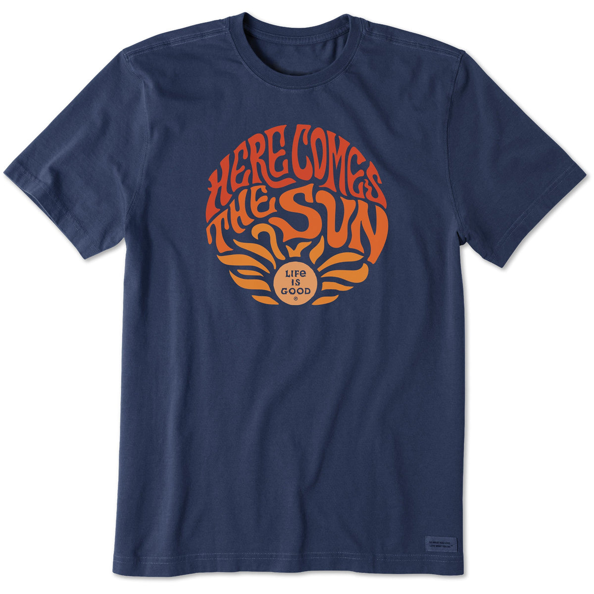 Men's Trippy Here Comes the Sun Short Sleeve Tee