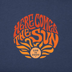 Men's Trippy Here Comes the Sun Short Sleeve Tee