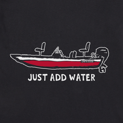 Men's Just Add Water Bass Boat Short Sleeve Tee
