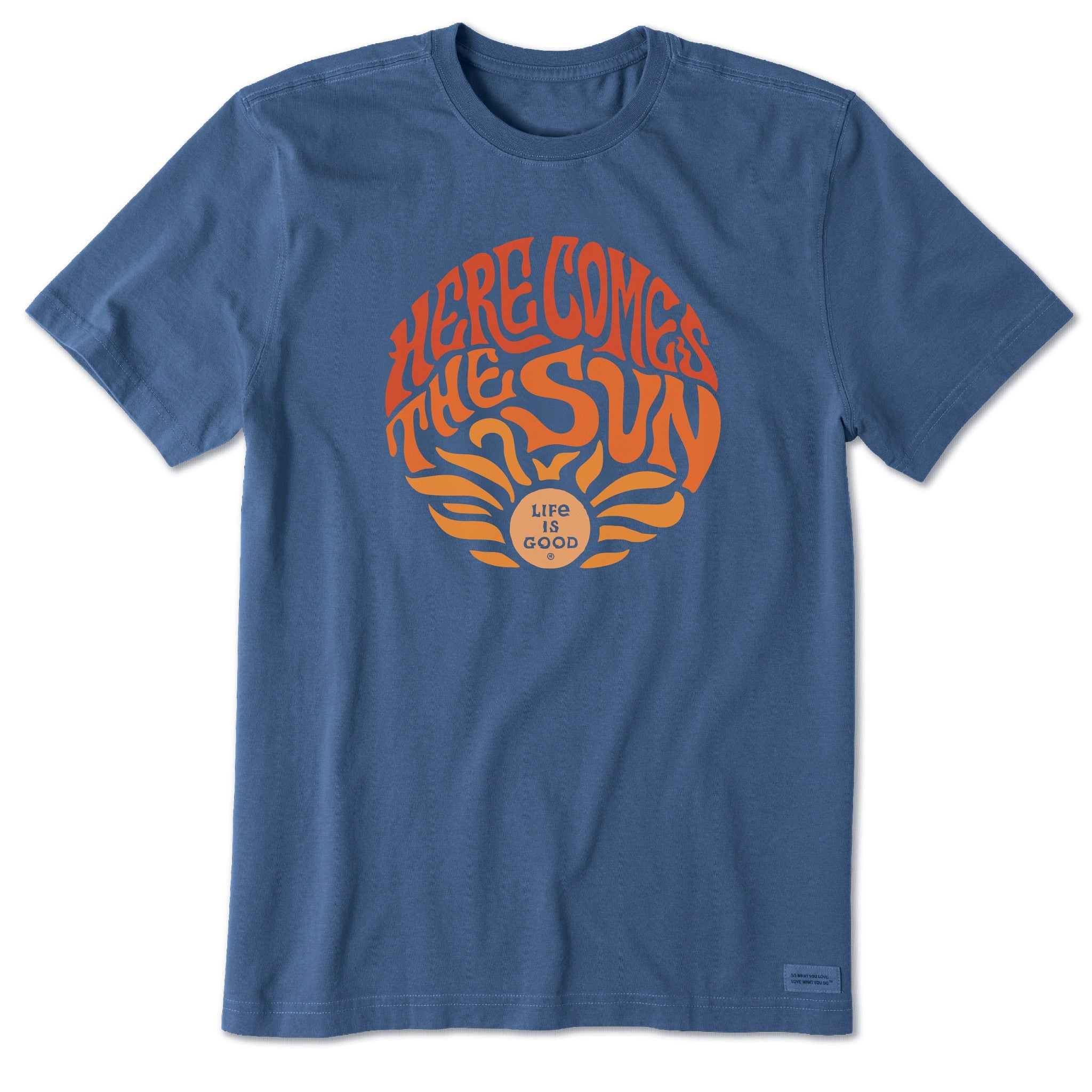 Men's Trippy Here Comes the Sun Short Sleeve Tee