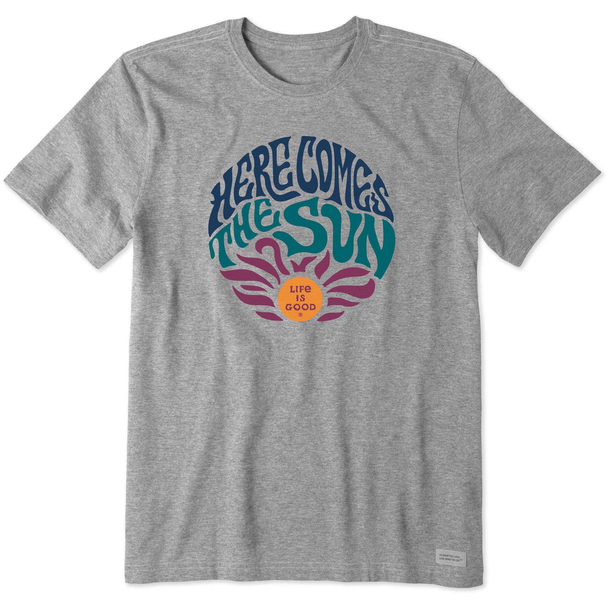 Men's Trippy Here Comes the Sun Short Sleeve Tee