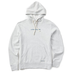 Men's LIG Tonal Horizontal Simply True Fleece Hoodie