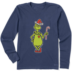 Women's Greetings From Who-Ville Long Sleeve Crusher Tee