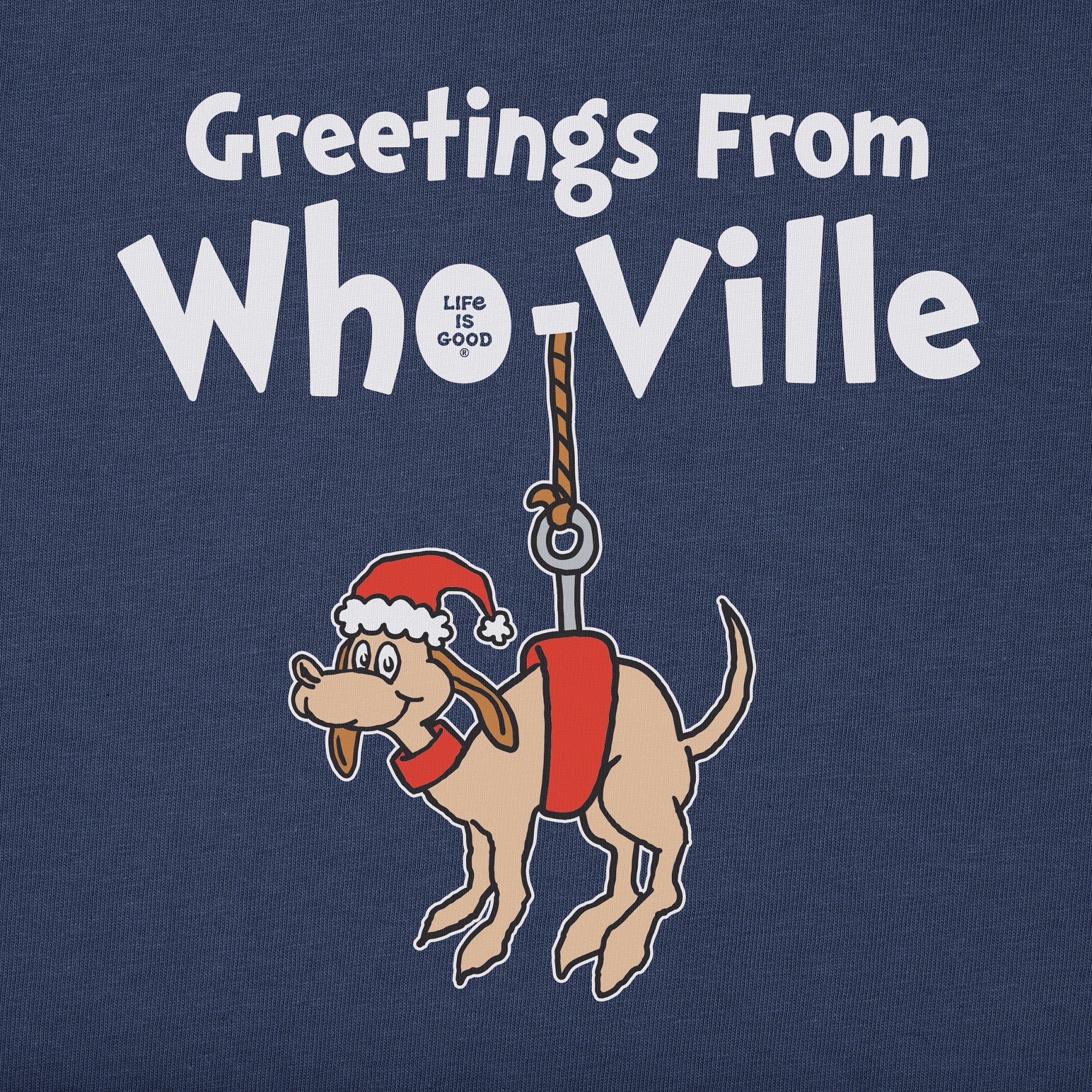 Women's Greetings From Who-Ville Short Sleeve Crusher Tee
