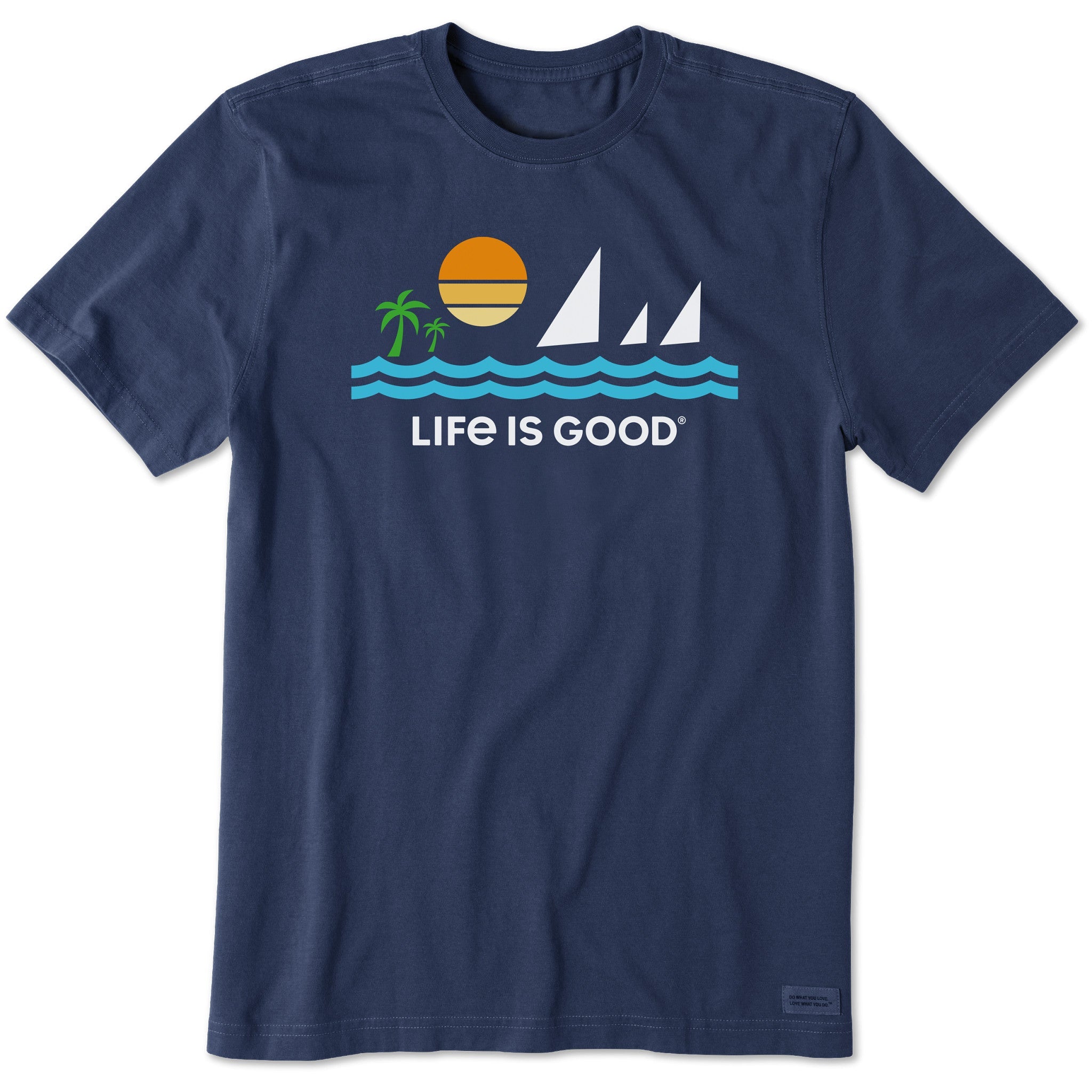 Men's Minimalist Beach Short Sleeve Tee