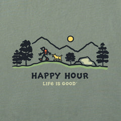 Men's Jake and Rocket Happy Hour Hike Short Sleeve Tee