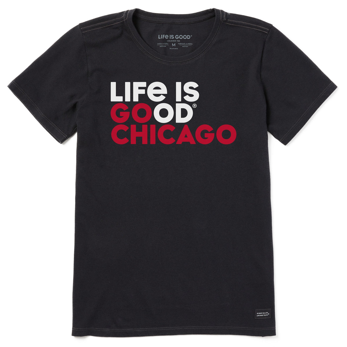 Women's Go Chicago Short Sleeve Crusher Tee
