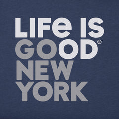 Women's Go New York Short Sleeve Crusher Tee