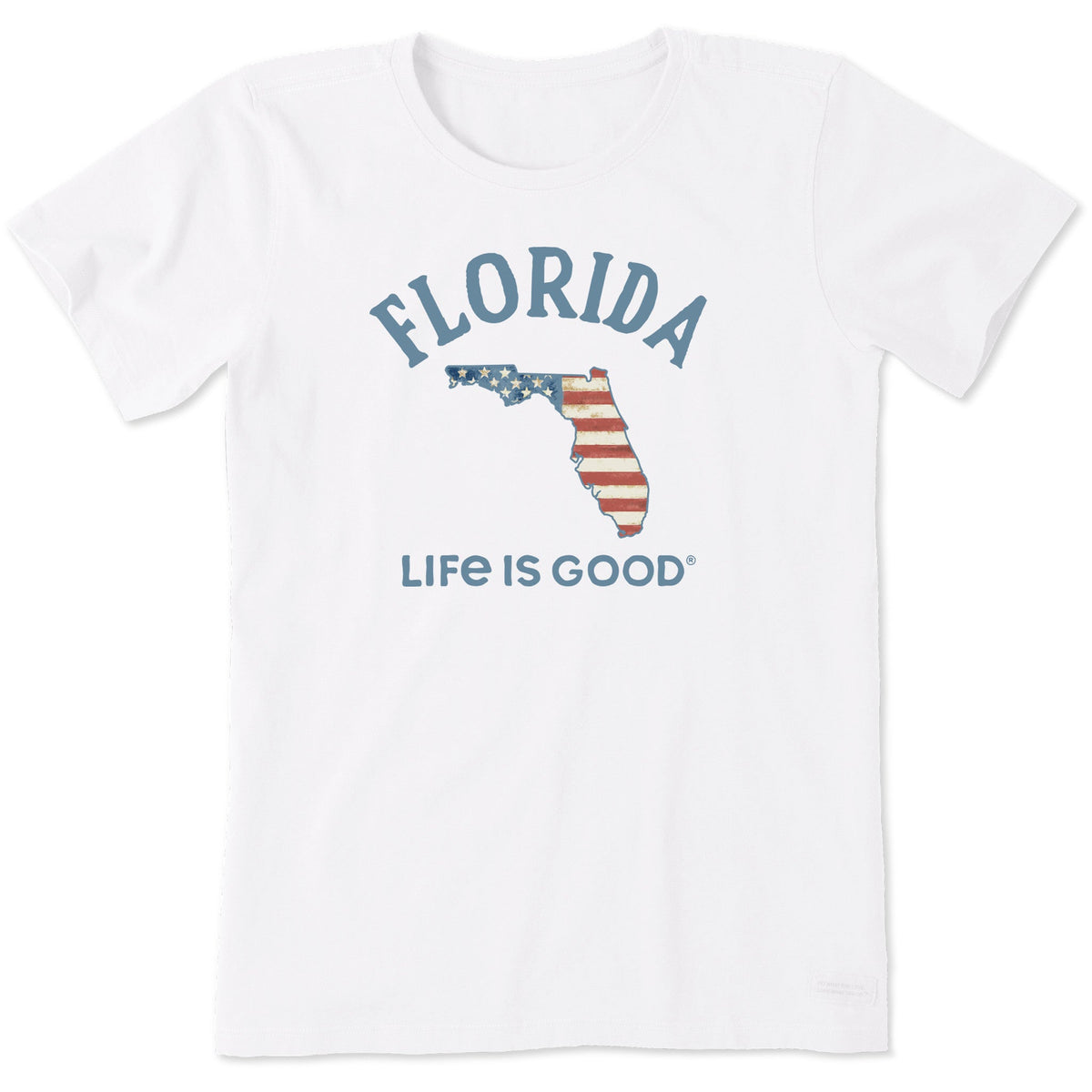 Women's Florida Arched Flag Short Sleeve Crusher Tee