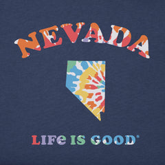 Men's Tie Dye Nevada Short Sleeve Crusher Tee