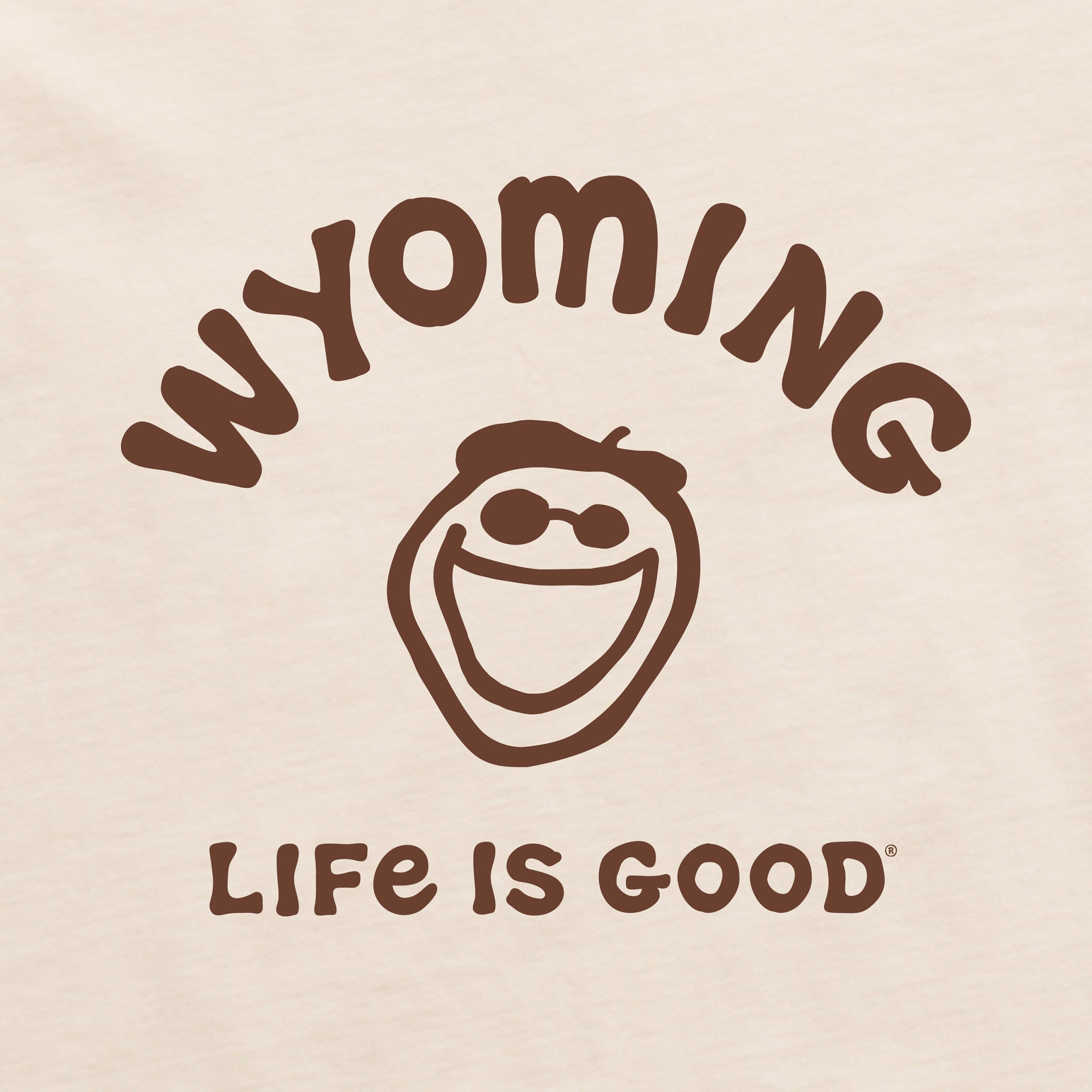 Men's Jake Wyoming Short Sleeve Crusher Tee