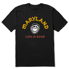Men's Jake Maryland Short Sleeve Crusher Tee