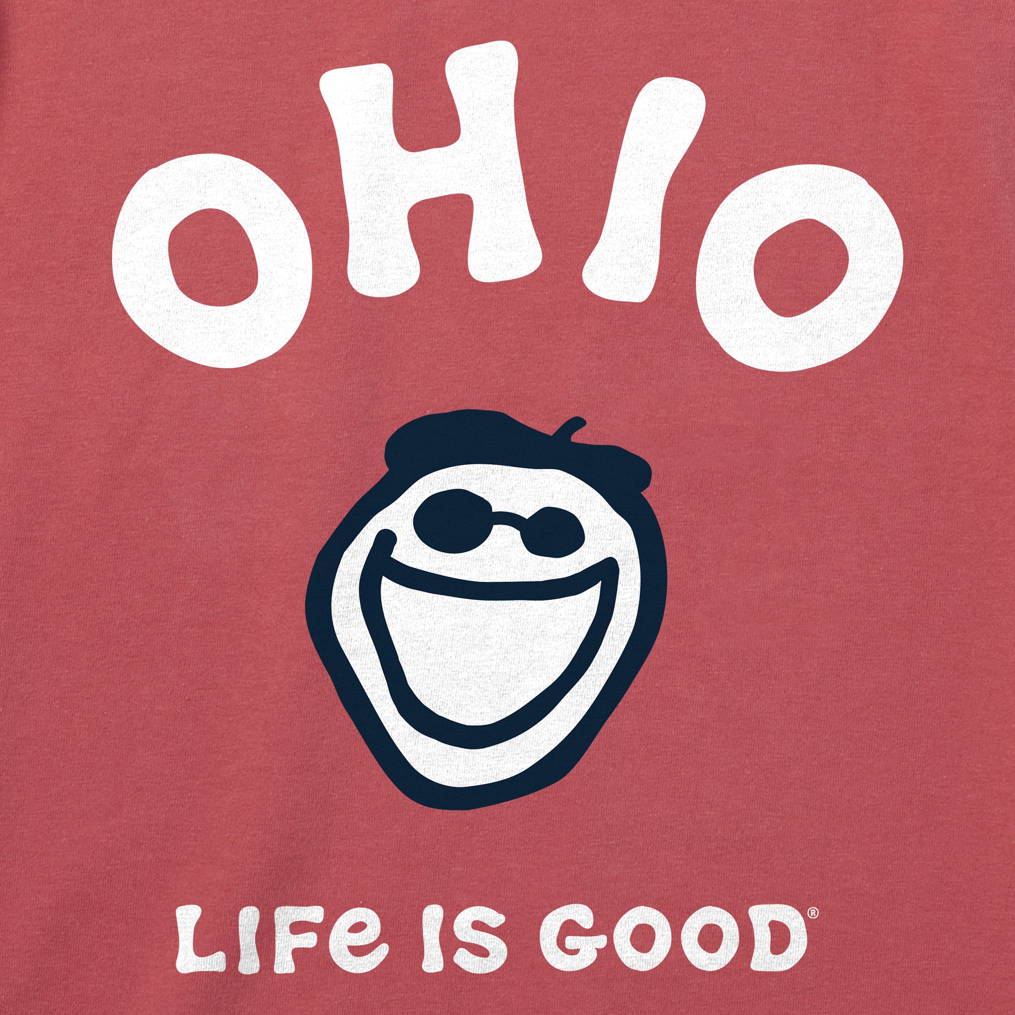 Men's Jake Ohio Short Sleeve Crusher Tee