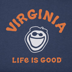 Men's Jake Virginia Short Sleeve Crusher Tee