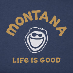 Men's Jake Montana Short Sleeve Crusher Tee
