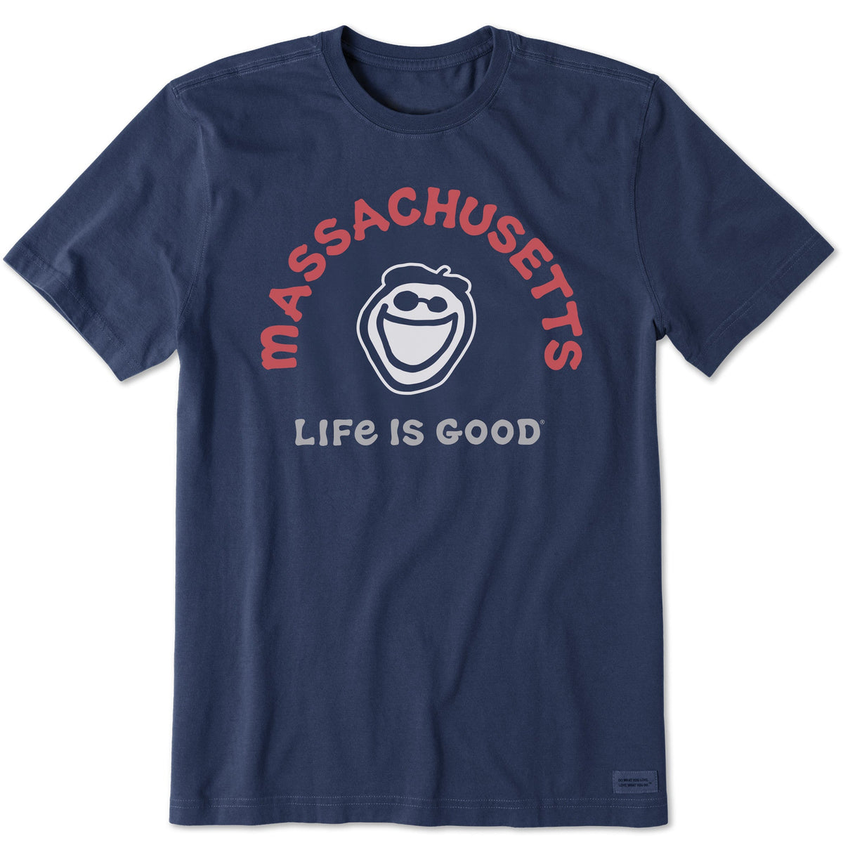 Men's Jake Massachusetts Short Sleeve Crusher Tee