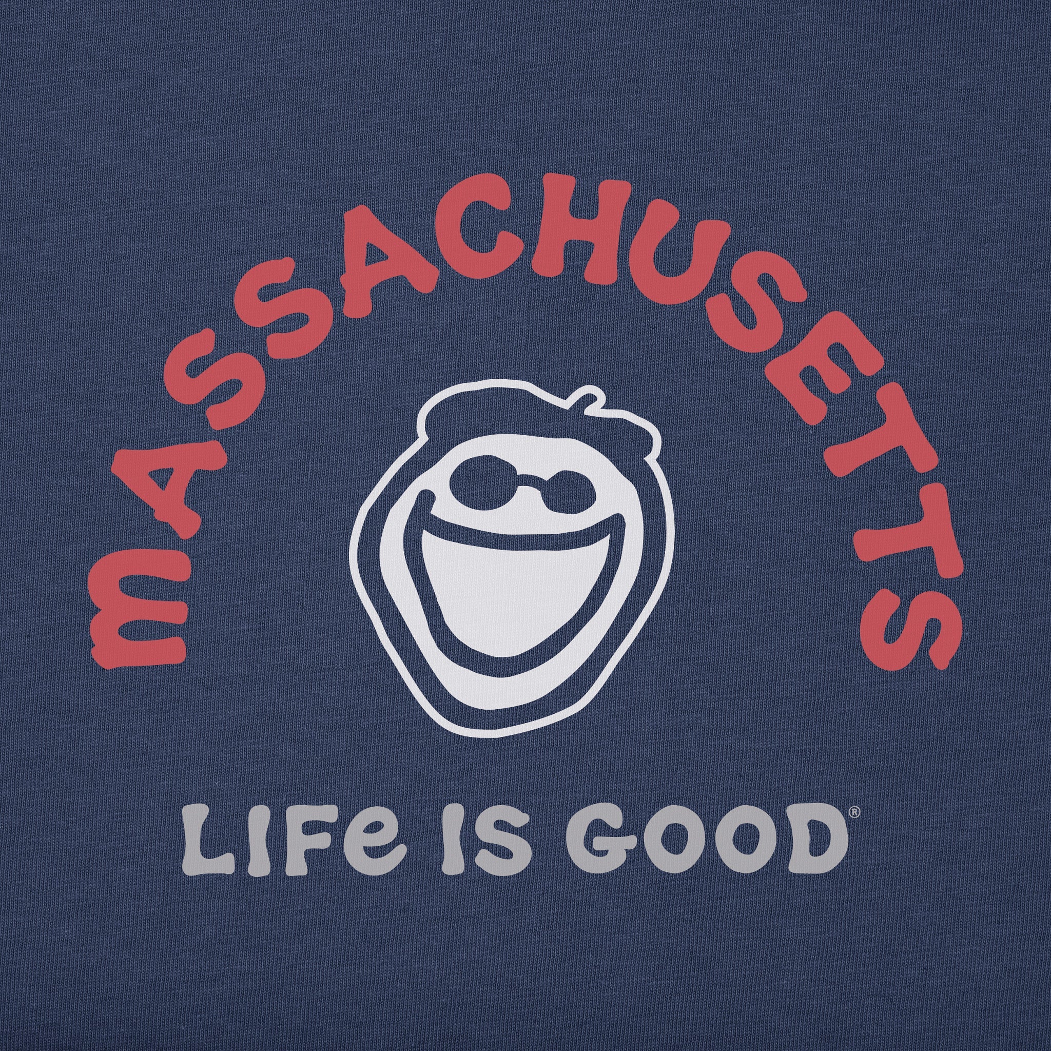 Men's Jake Massachusetts Short Sleeve Crusher Tee