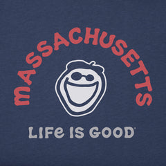 Men's Jake Massachusetts Short Sleeve Crusher Tee
