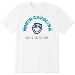 Men's Jake North Carolina Short Sleeve Crusher Tee