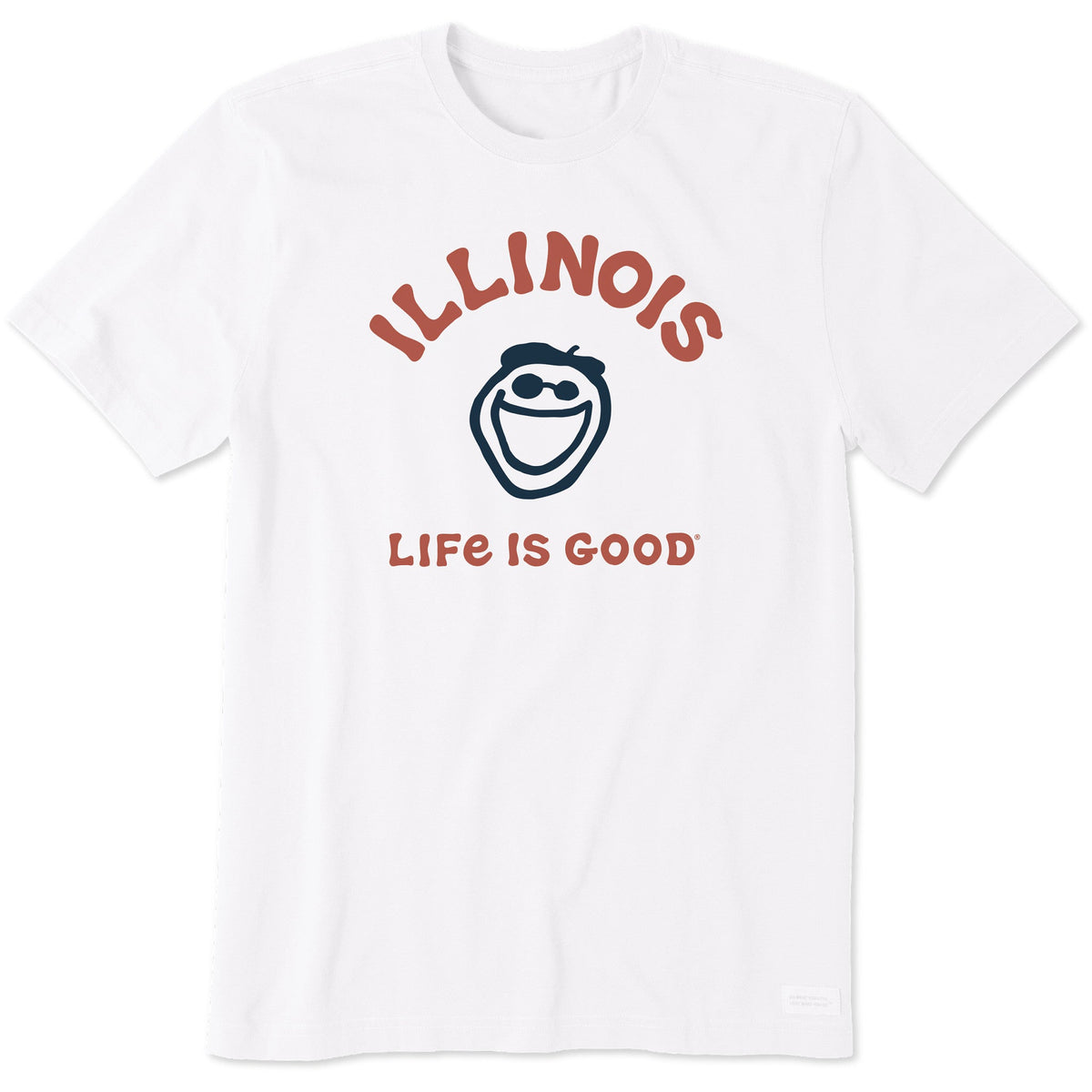 Men's Jake Illinois Short Sleeve Crusher Tee