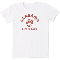 Women's Jake Alabama Short Sleeve Crusher Tee
