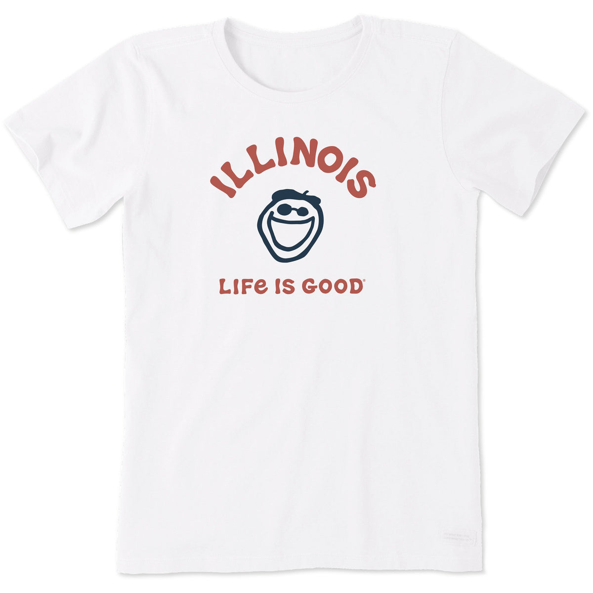 Women's Jake Illinois Short Sleeve Crusher Tee