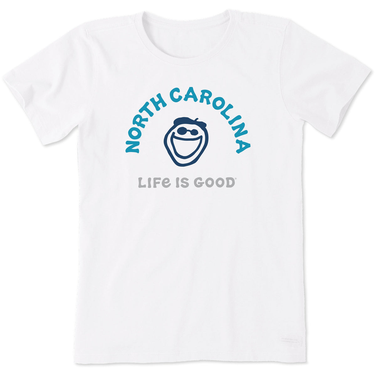Women's Jake North Carolina Short Sleeve Crusher Tee